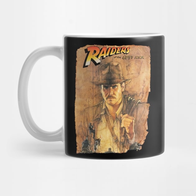 Raiders - Iconic look - vintage by Buff Geeks Art